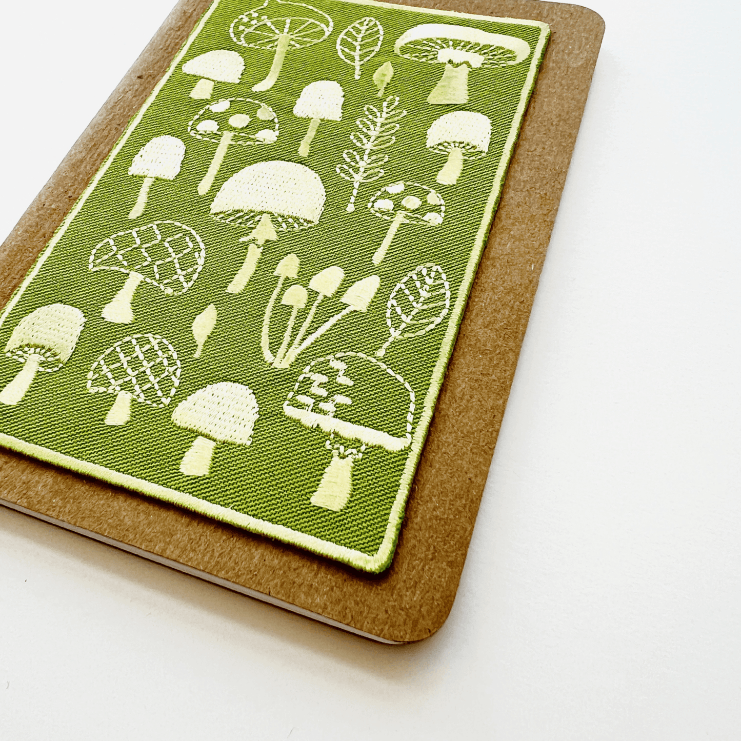 MushroomsEmbroidery Pocket Notebook
