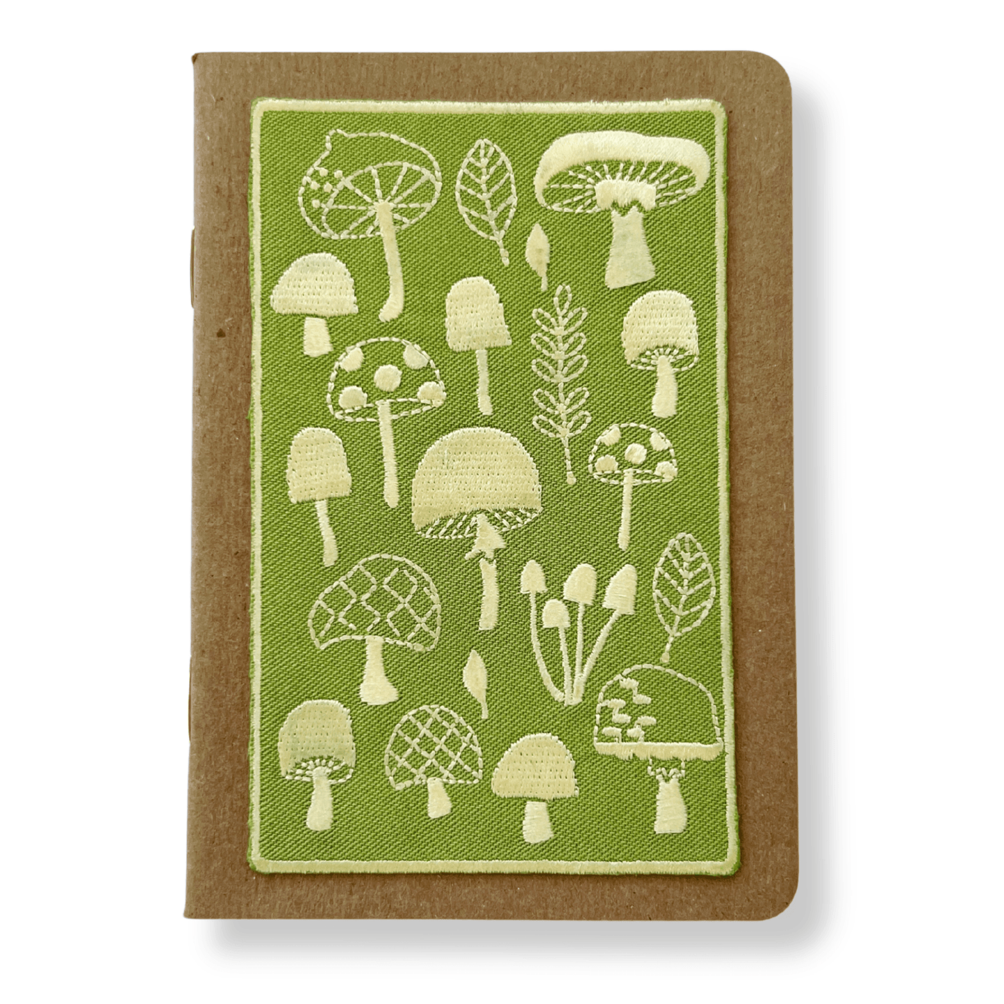 MushroomsEmbroidery Pocket Notebook