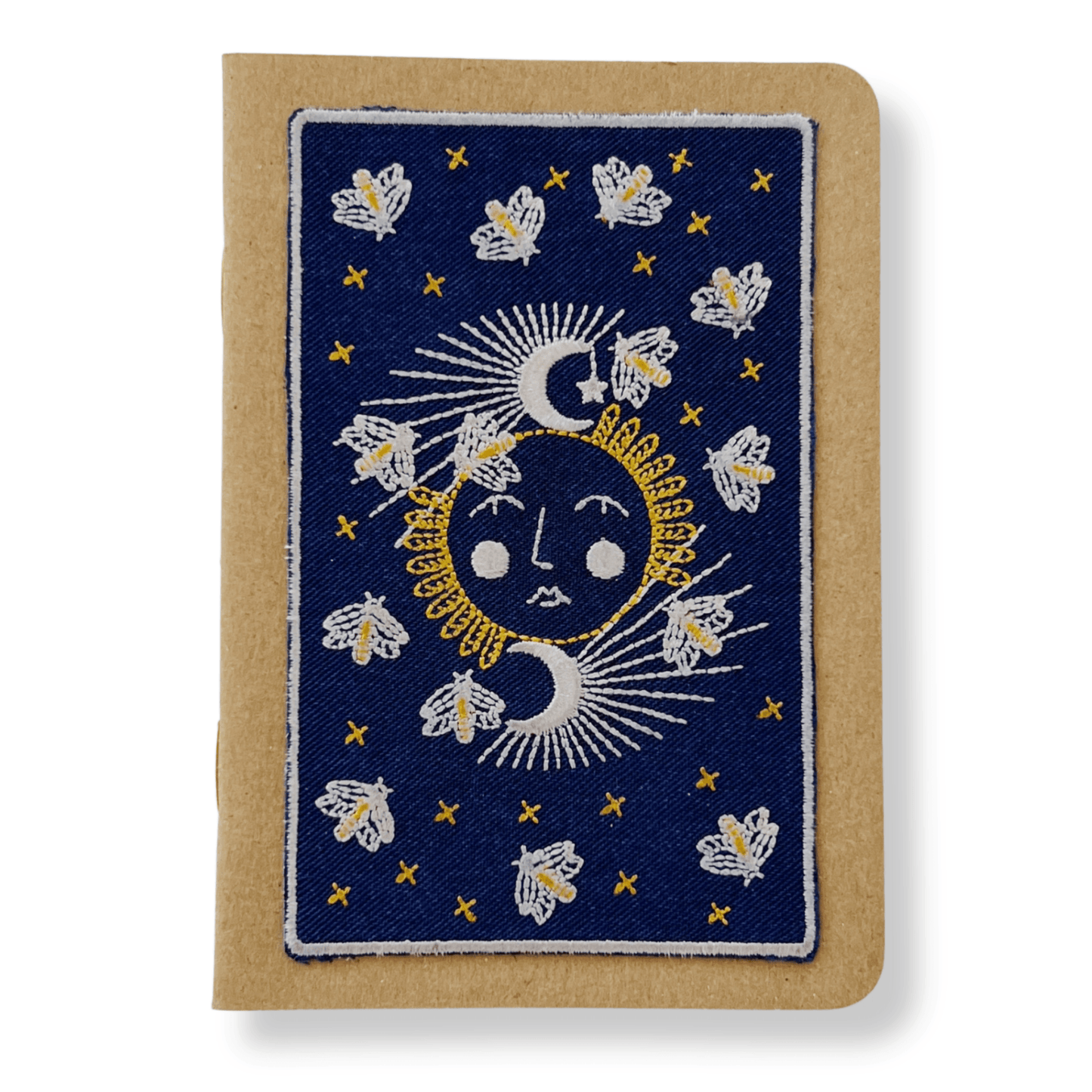 Moonglow Embroidery Pocket Notebook