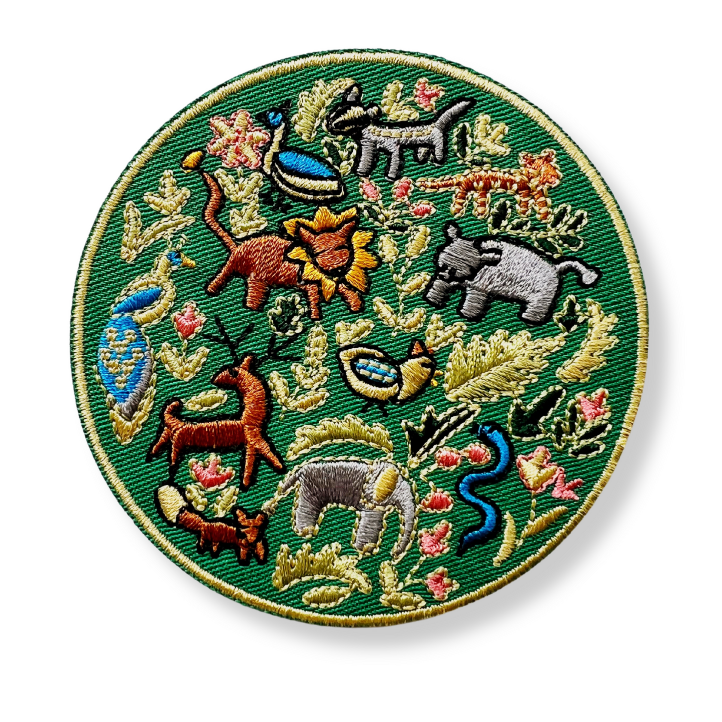 Wildlife Embroidery Sticker Patch
