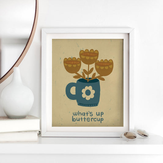 Buttercup 8x10 Art Print