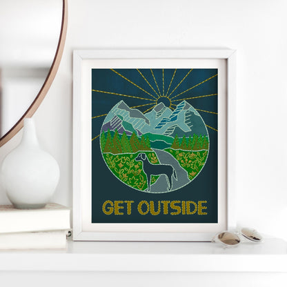 Get Outside Art Print