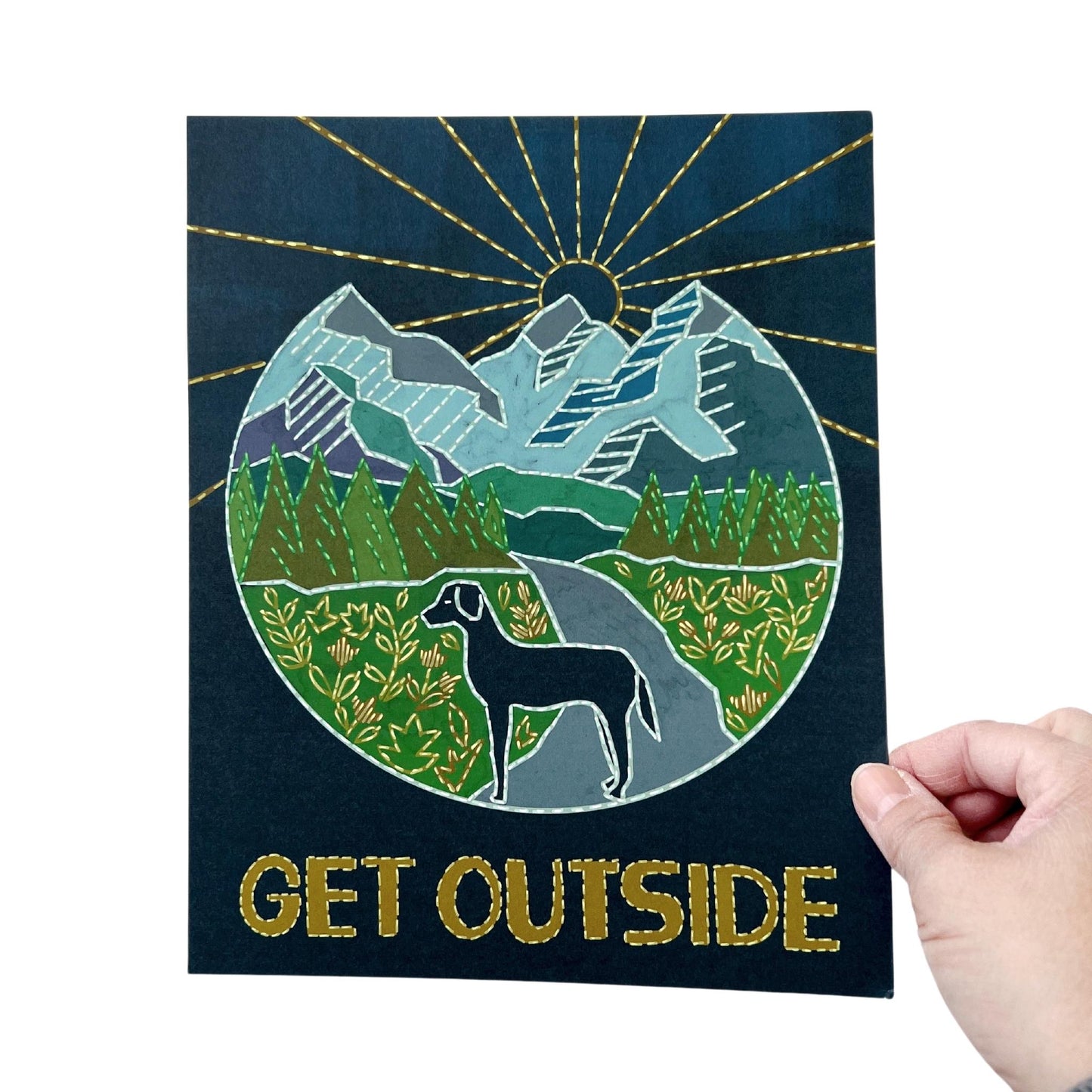 Get Outside Art Print