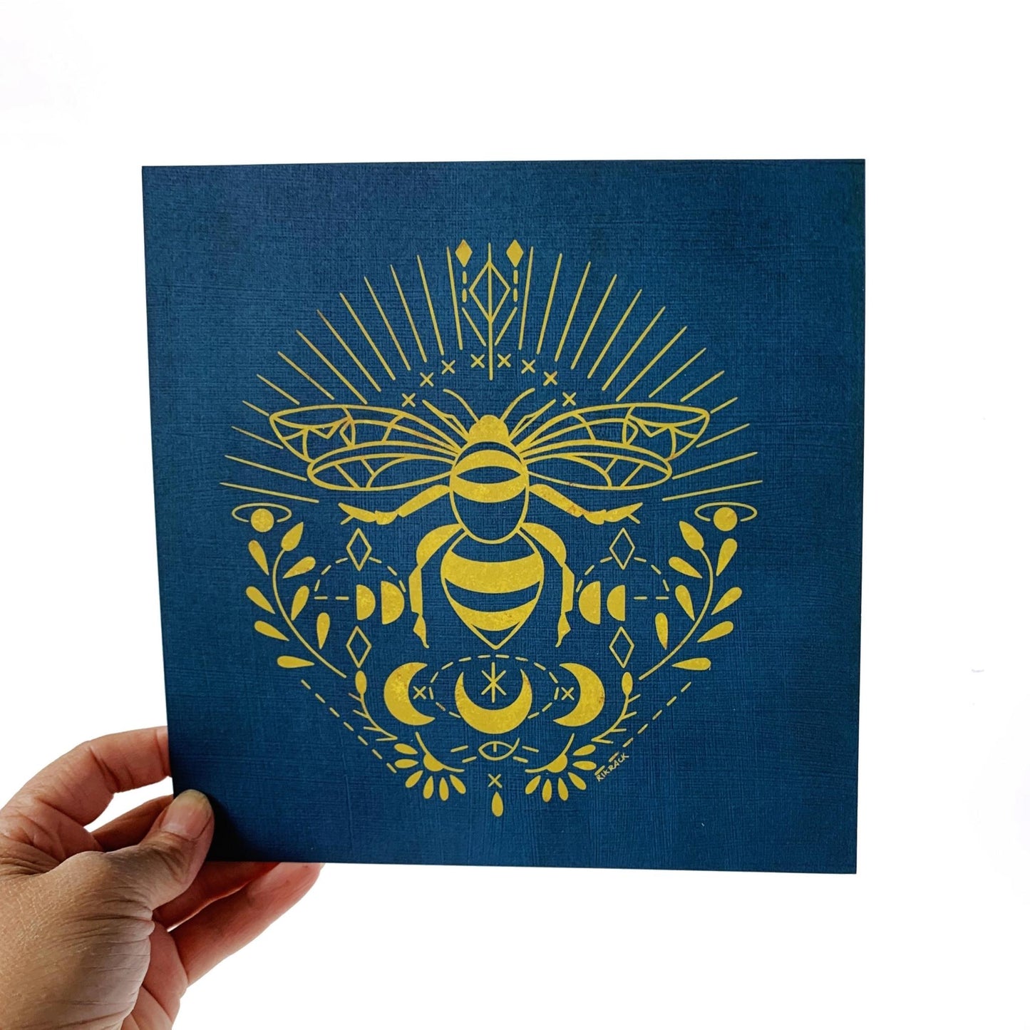 Gilded Bee Art Print