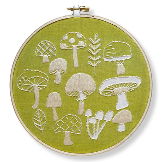 Mushrooms Embroidery Kit