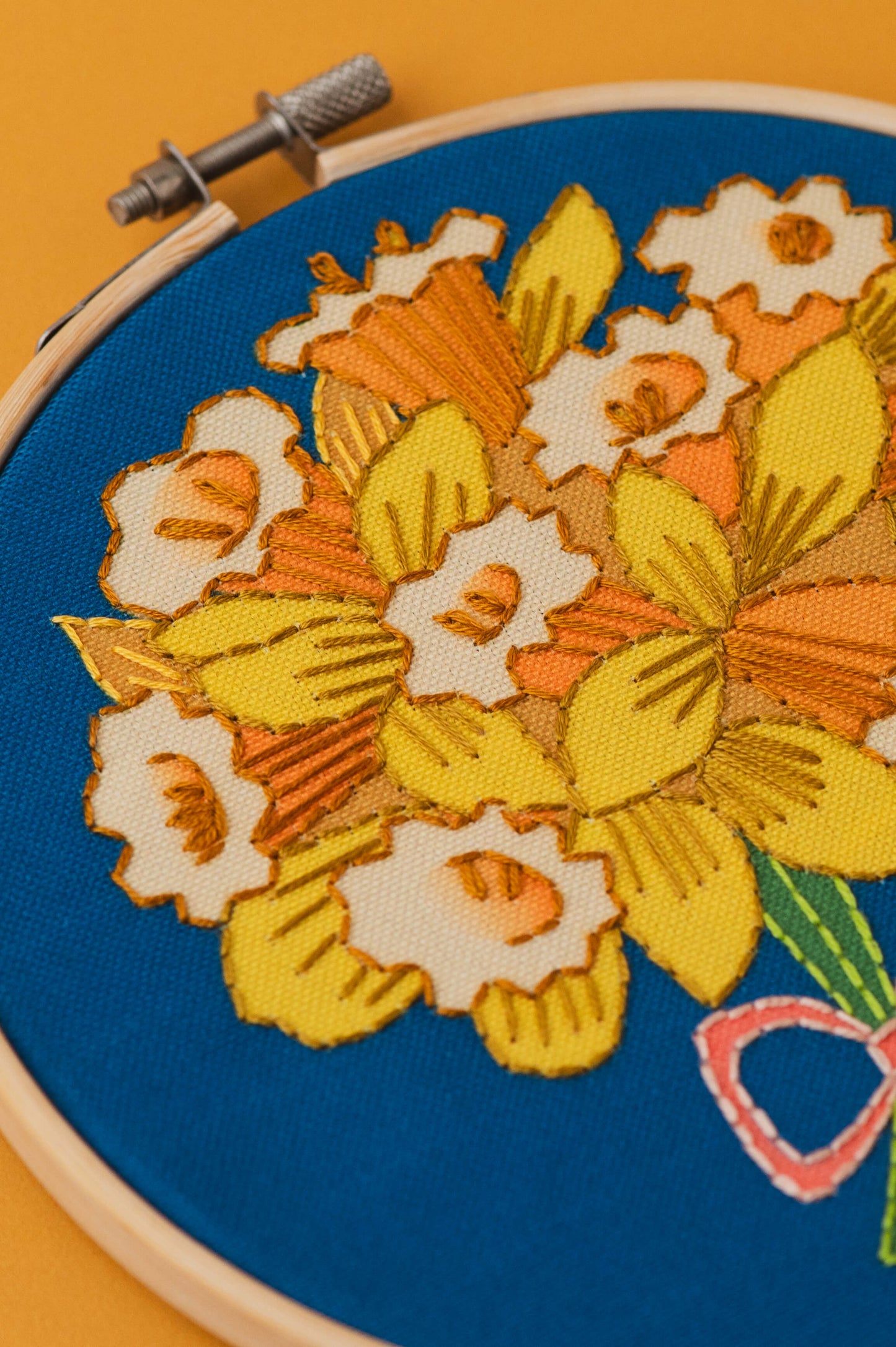 Daffodils Embroidery Kit