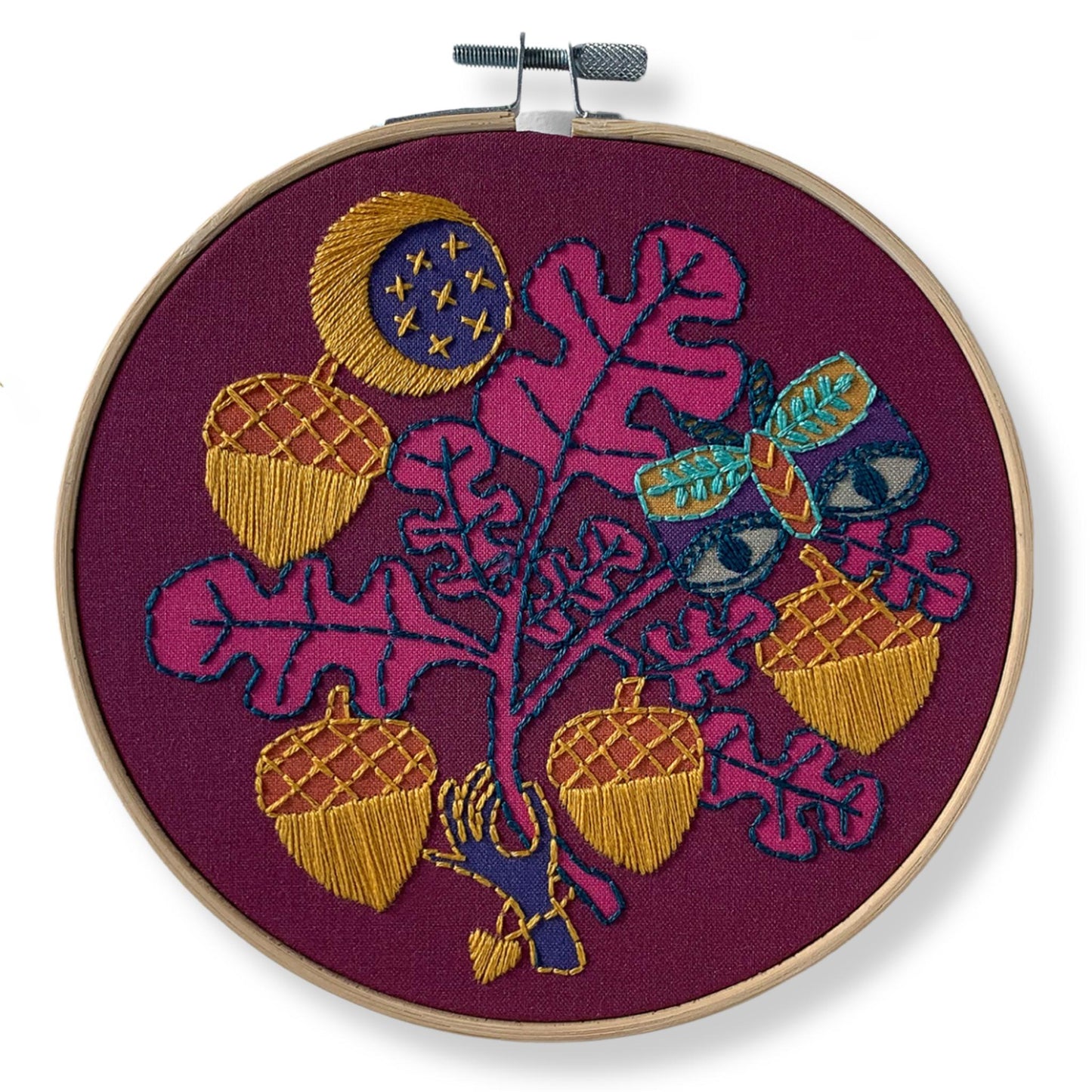 Acorns Embroidery Kit