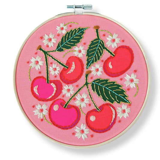 Cherries Embroidery Kit