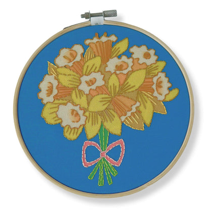 Daffodils Embroidery Kit