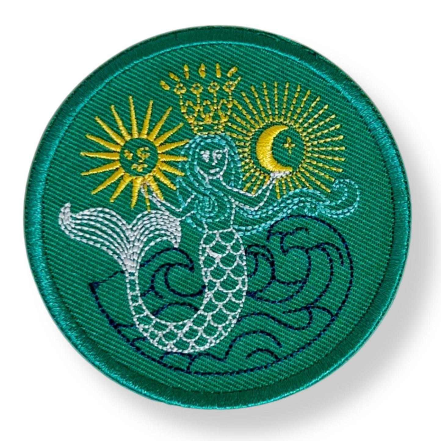 Mermaid Embroidered Sticker Patch