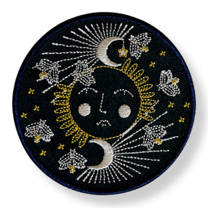 Moonglow Embroidery Sticker Patch