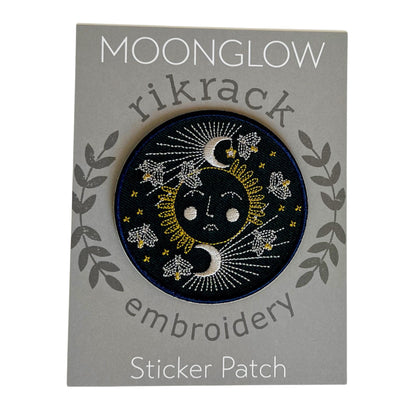 Moonglow Embroidery Sticker Patch