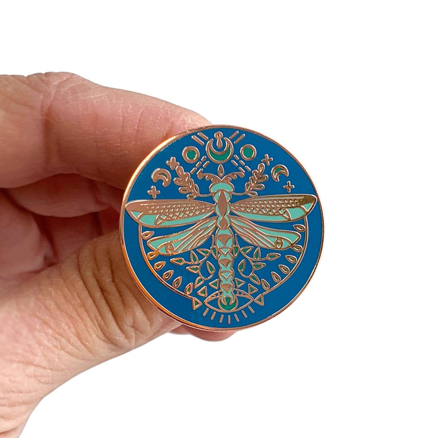 Mystic Dragonfly Enamel Pin