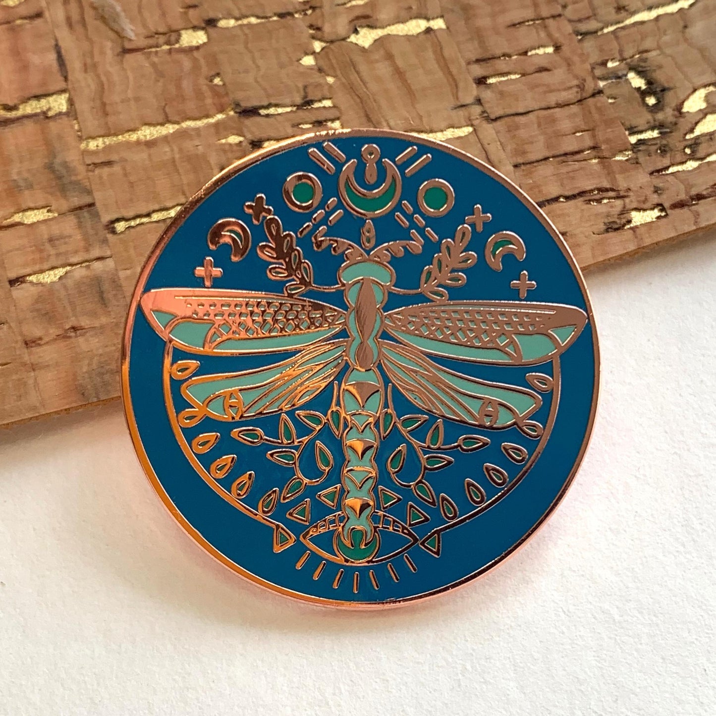 Mystic Dragonfly Enamel Pin