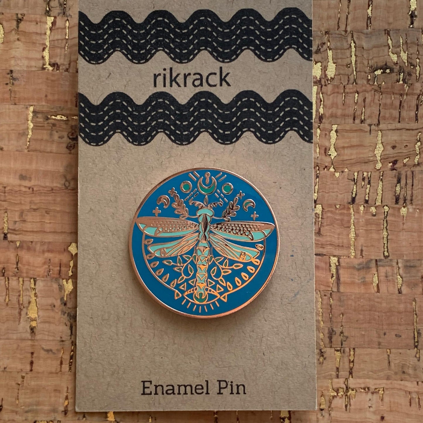 Mystic Dragonfly Enamel Pin