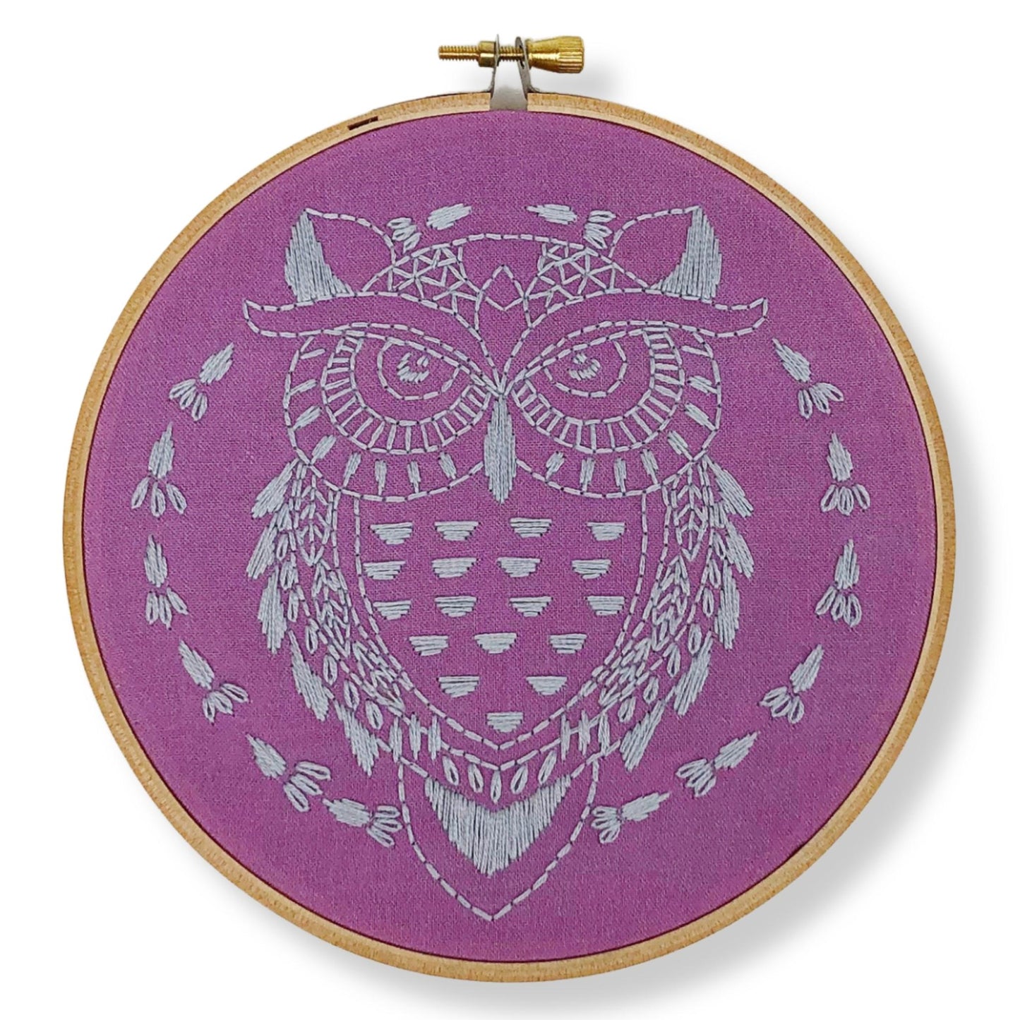 Owl Embroidery Kit