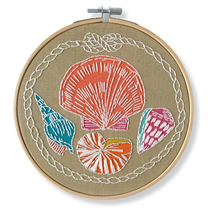 Shells Embroidery Kit