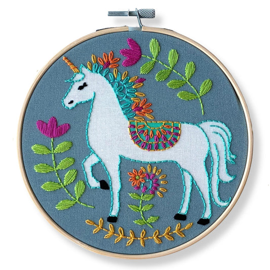 Unicorn Embroidery Kit