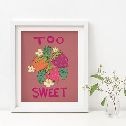 Too Sweet Art Print