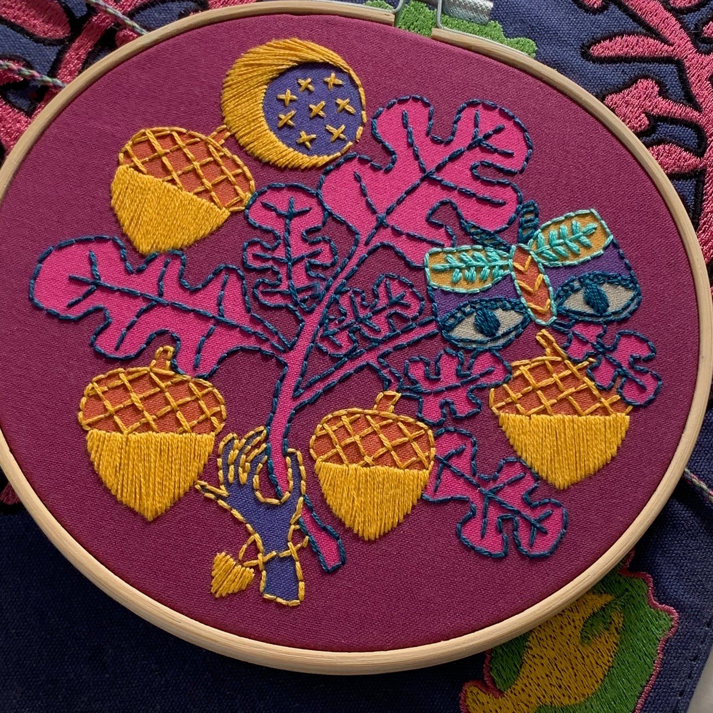 Acorns Embroidery Kit