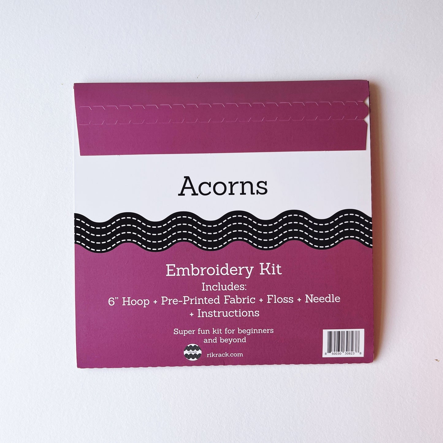 Acorns Embroidery Kit