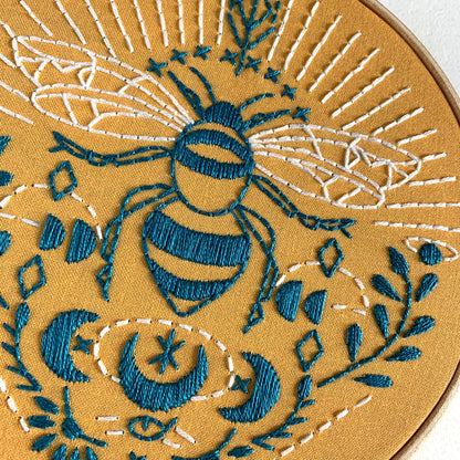 Bee Embroidery Kit