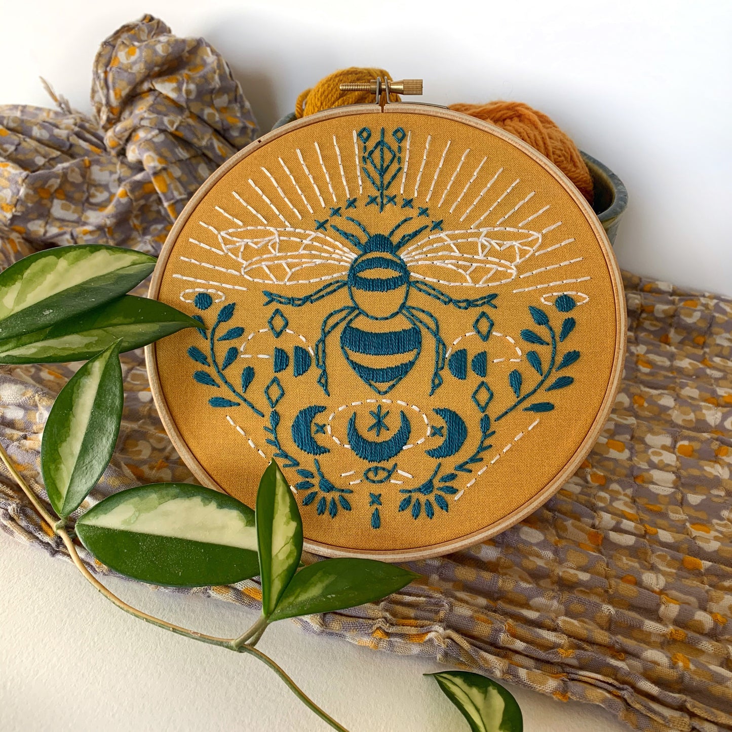 Bee Embroidery Kit