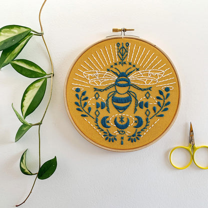 Bee Embroidery Kit