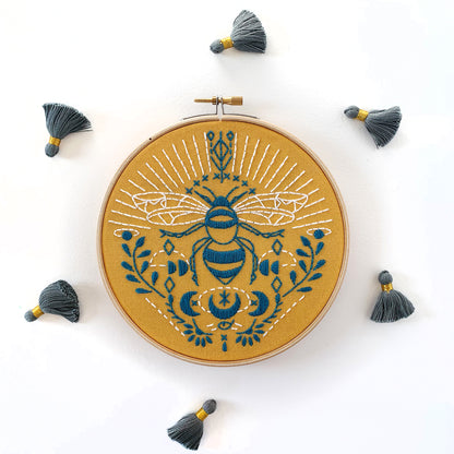 Bee Embroidery Kit