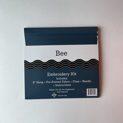 Bee Embroidery Kit