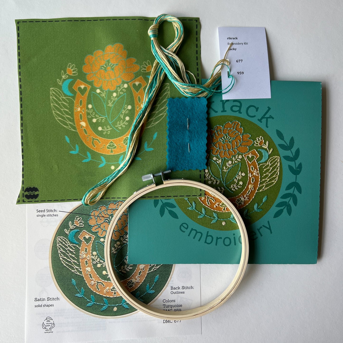 Lucky Embroidery Kit