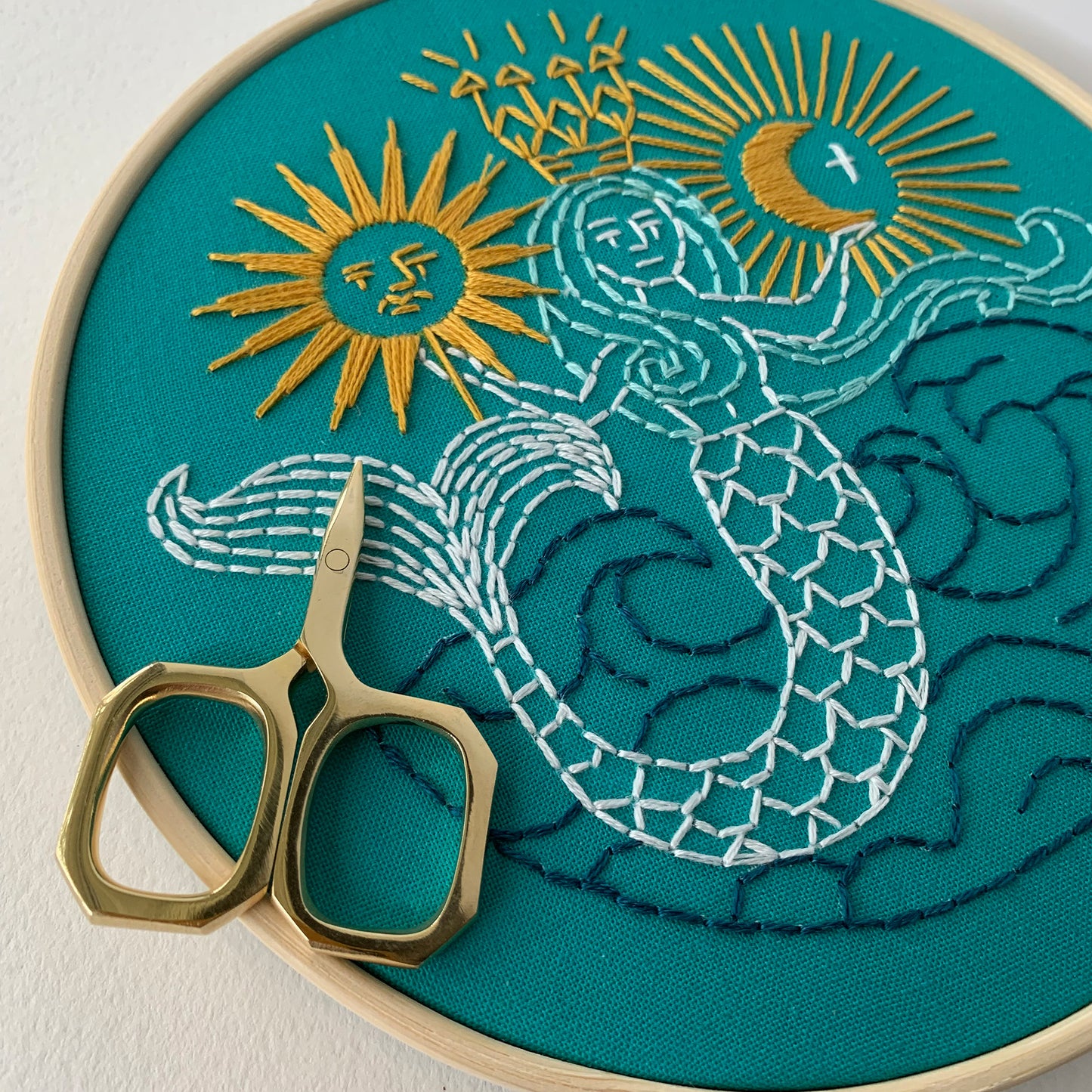 Mermaid Embroidery Kit