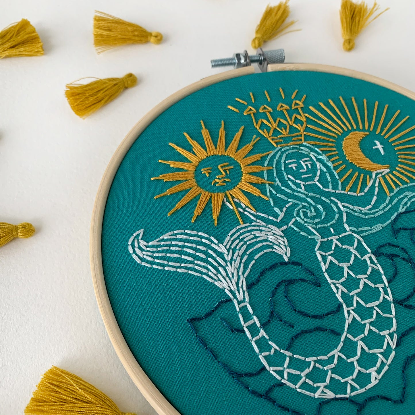 Mermaid Embroidery Kit