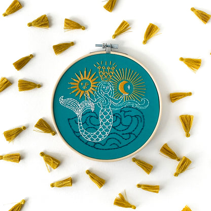 Mermaid Embroidery Kit