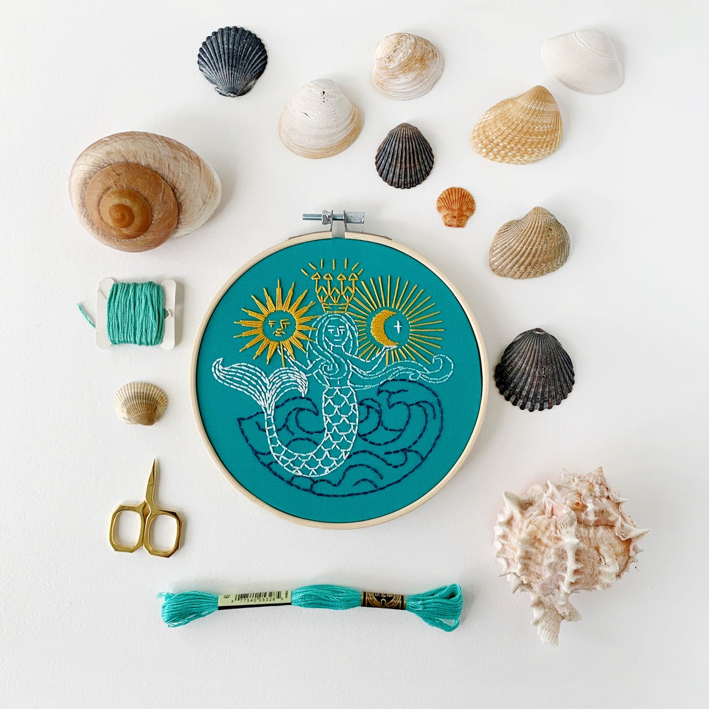 Mermaid Embroidery Kit