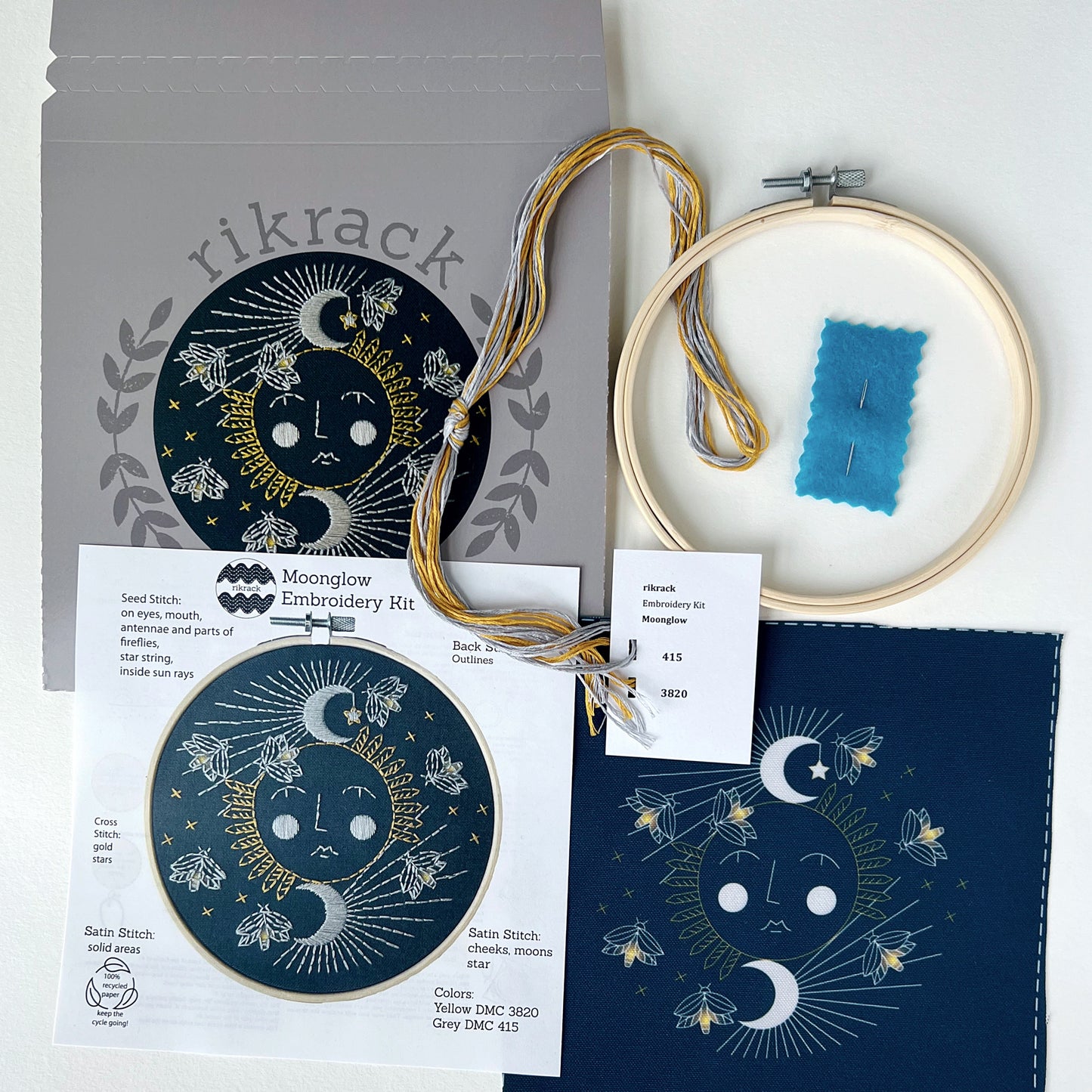 Moonglow Embroidery Kit