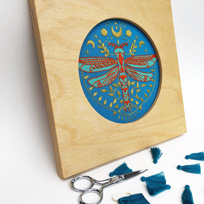 Mystic Dragonfly Embroidery Kit