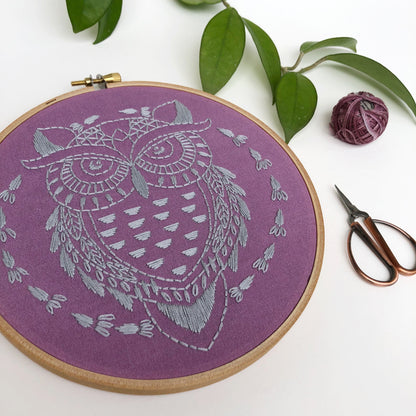 Owl Embroidery Kit