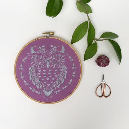 Owl Embroidery Kit