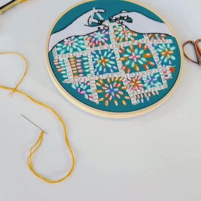 Crochet Embroidery Kit