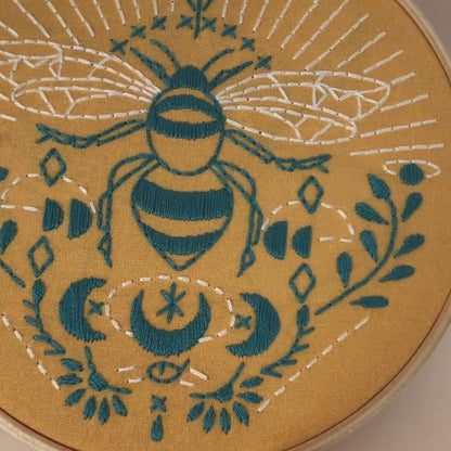 Bee Embroidery Kit