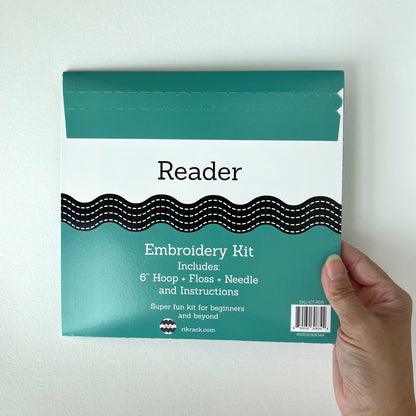 Reader Embroidery Kit