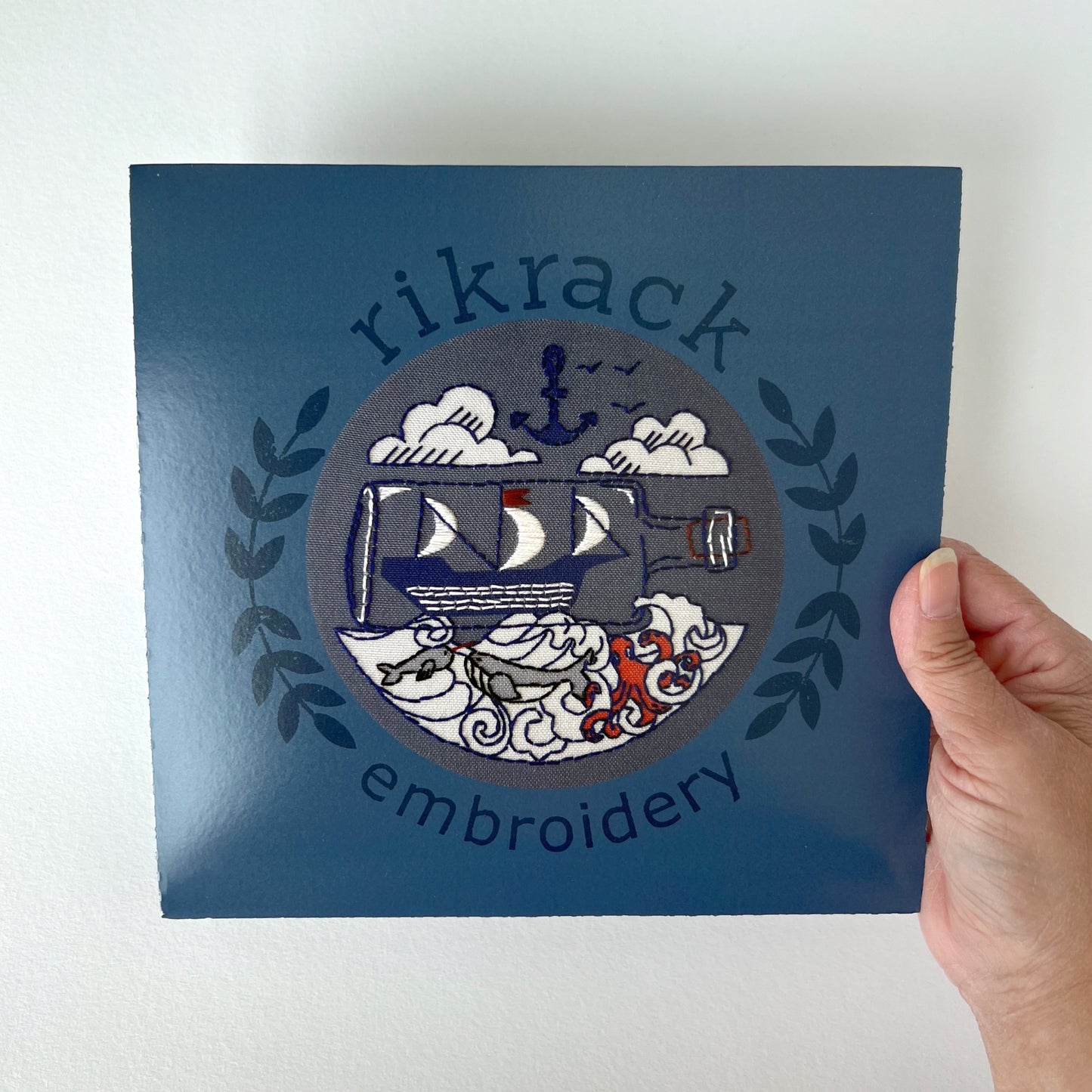 Ship Embroidery Kit