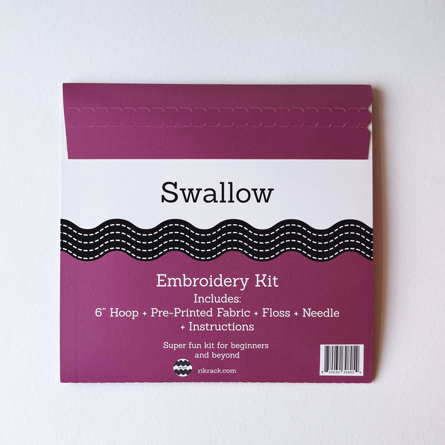 Swallow Embroidery Kit