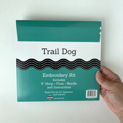 Trail Dog Embroidery Kit