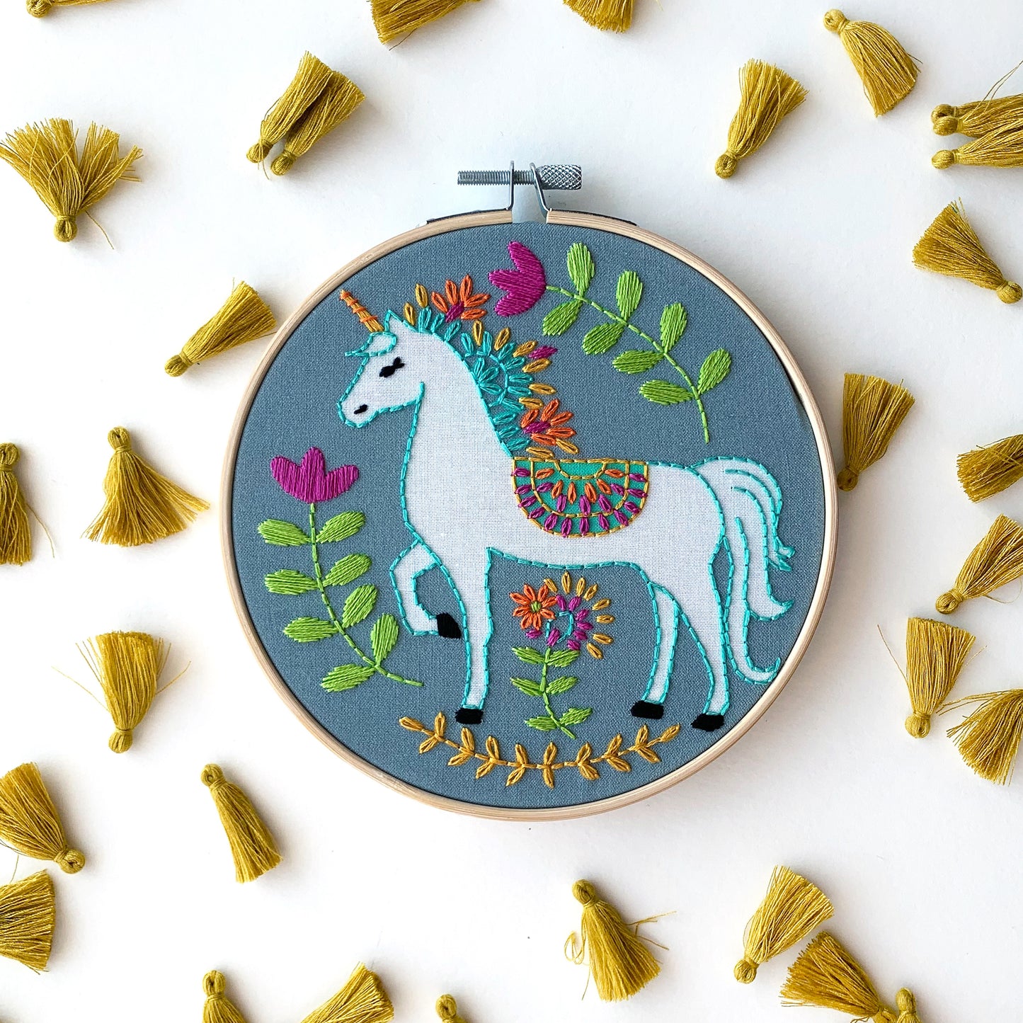 Unicorn Embroidery Kit