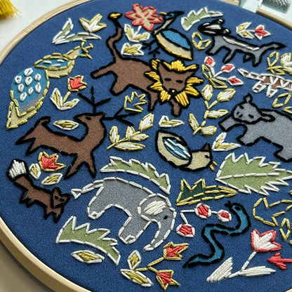 Wildlife Embroidery Kit