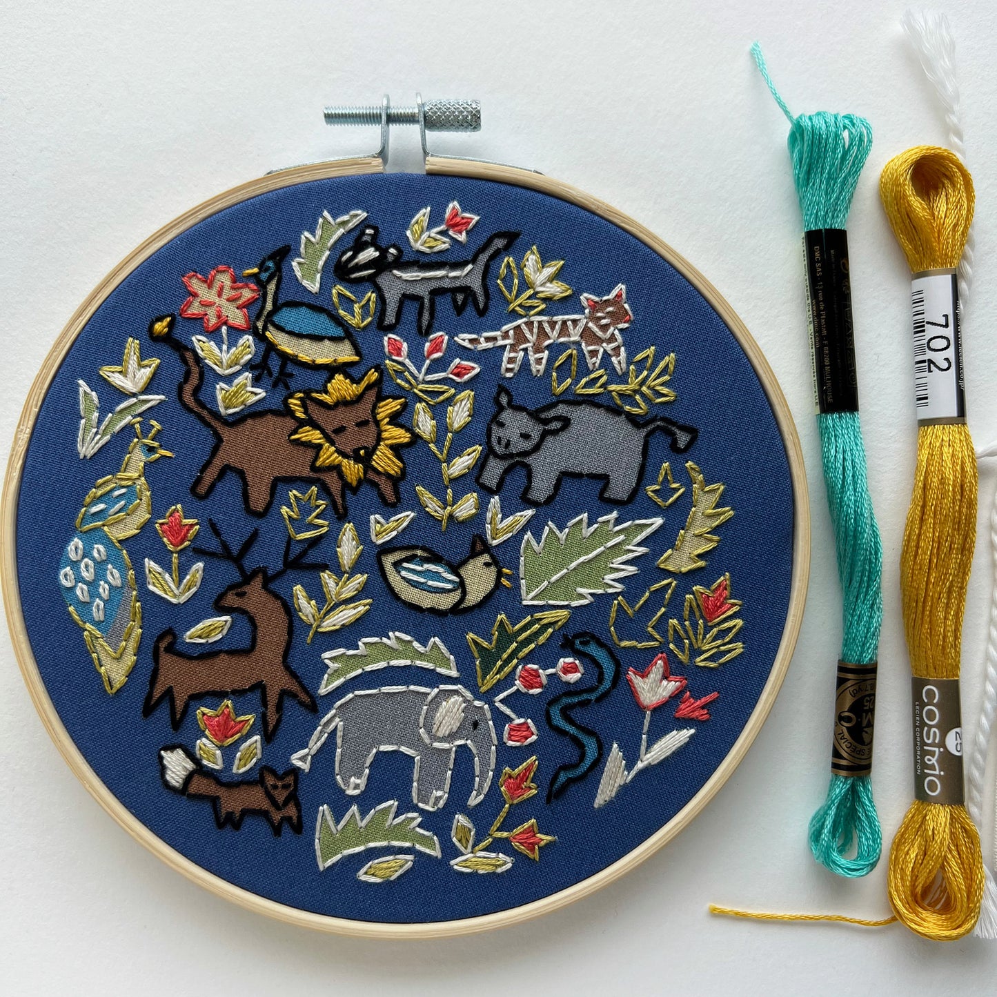 Wildlife Embroidery Kit